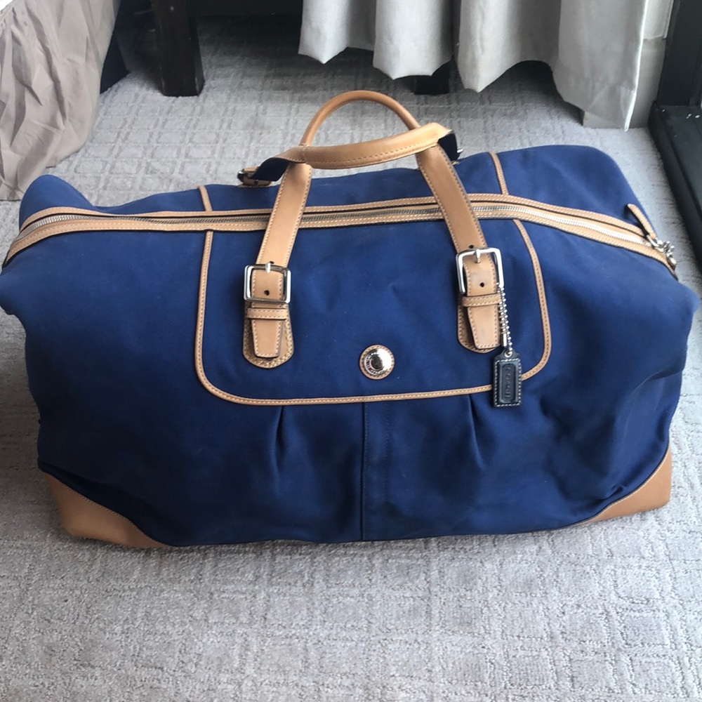Authentic Coach duffel bag
